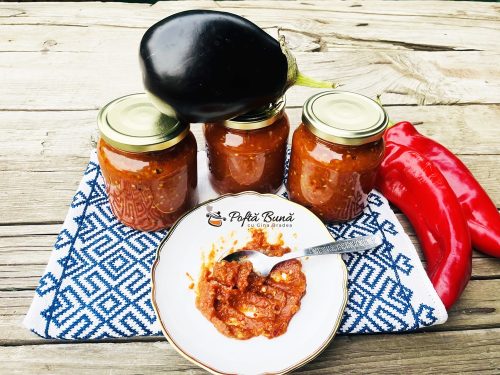 Zacusca de vinete reteta dietetica