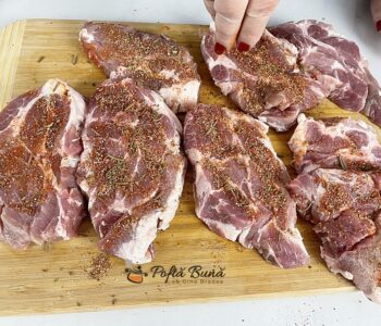 Cum se marineaza carnea de porc pentru friptura