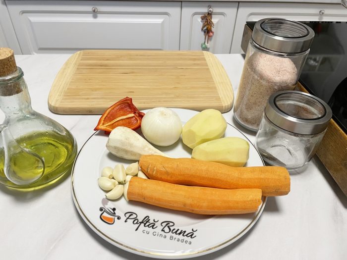 Supa crema de legume coapte sau fierte cu crutoane reteta gina bradea 5 700x525 - Supa crema de legume coapte sau fierte