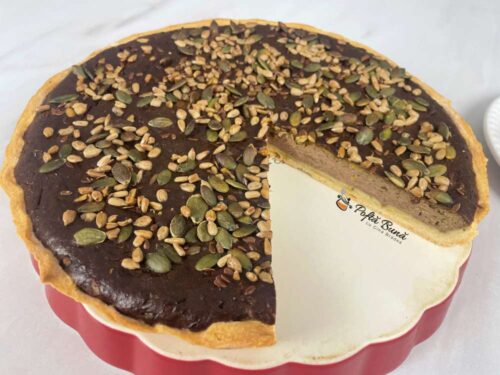 Tarta rustica din foietaj, pere si cascaval tarta cu ficatei de pui reteta reteta gina bradea 14 500x375 - Tarta rustica din foietaj, pere si cascaval