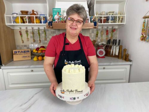 Prajitura cu nuca de cocos tort raffaello reteta gina bradea 10 500x375 - Prajitura cu nuca de cocos