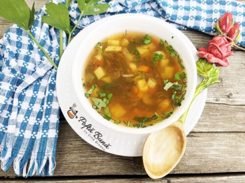 Ciorba de dovlecei - reteta de post