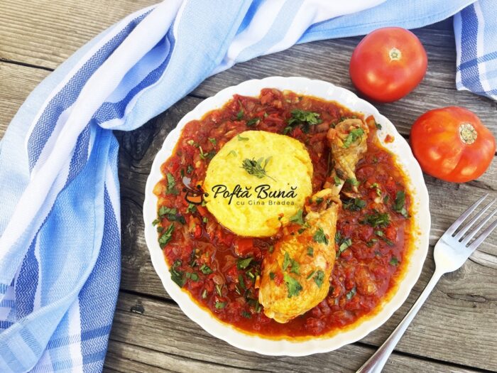 Mancare de rosii cu pui Mancare de rosii cu pui