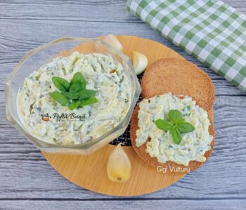 Index retete culinare crema usturoi bruschete aperitive reteta gina bradea 1 350x300 - Index retete culinare