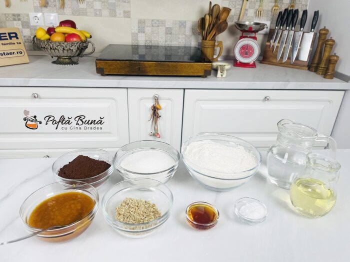 Ingrediente pentru negresa de post Ingrediente pentru negresa de post