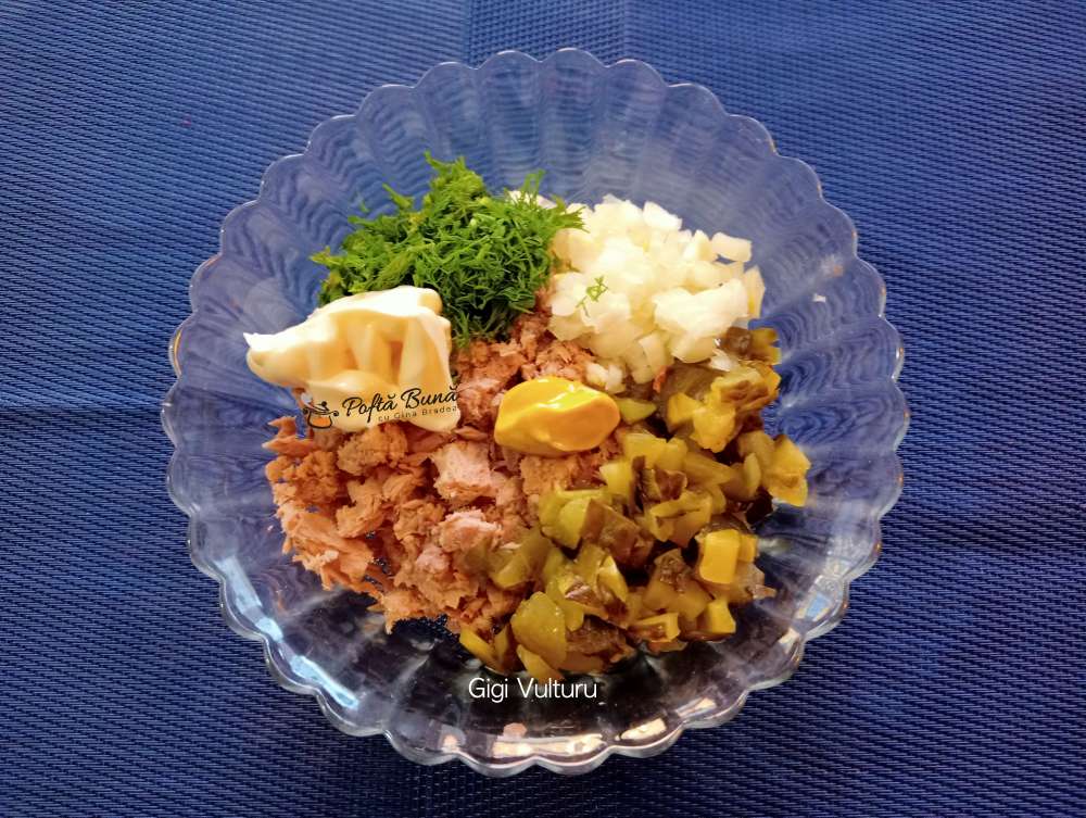 Pasta de ton pentru bruschete