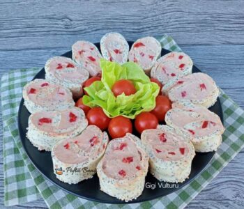 Index retete culinare rulada aperitiv albusuri reteta gina bradea 2 350x300 - Index retete culinare