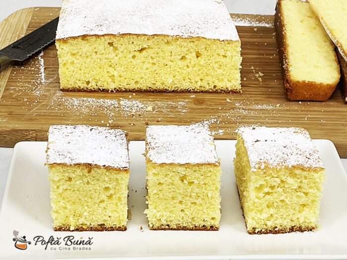 Prajitura cu iaurt si lamaie - prajitura 7 pahare Prajitura cu iaurt si lamaie - prajitura 7 pahare