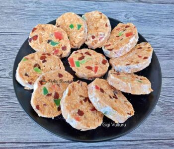 Index retete culinare salam de biscuiti cu ciocolata alba gina bradea 2 350x300 - Index retete culinare