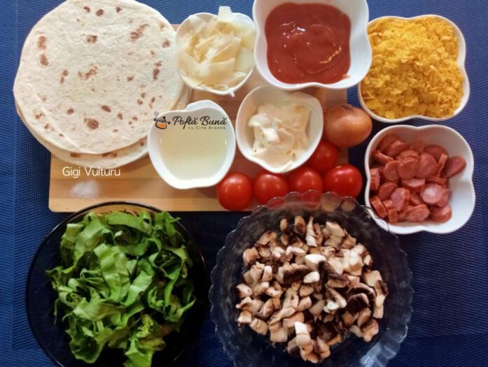 Ingrediente pentru tacos