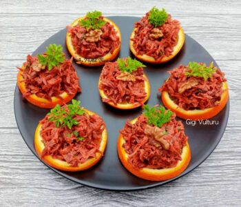 Index retete culinare salata sfeclar rosie felii portocala reteta gina bradea 1 350x300 - Index retete culinare