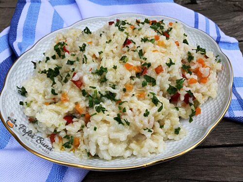 Pilaf cu legume Pilaf cu legume