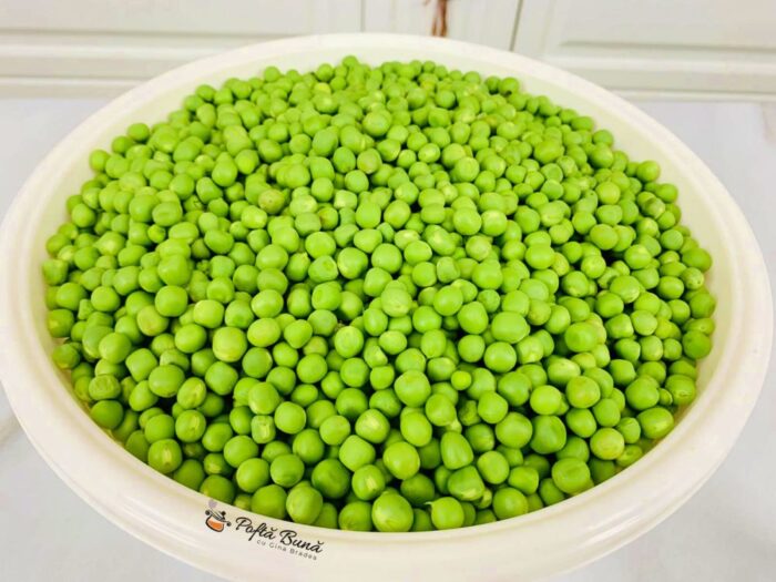 Mazare la borcan pentru iarna Mazare la borcan pentru iarna