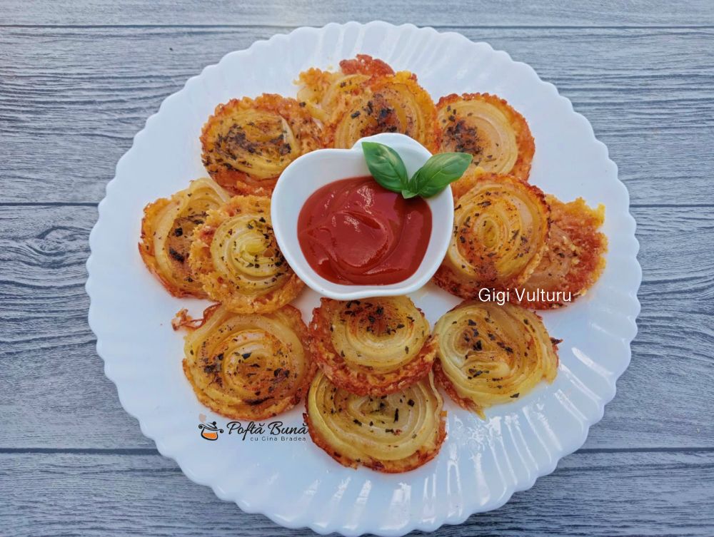 snack ceapa cascaval reteta gina bradea 1 - Snack din ceapa si cascaval