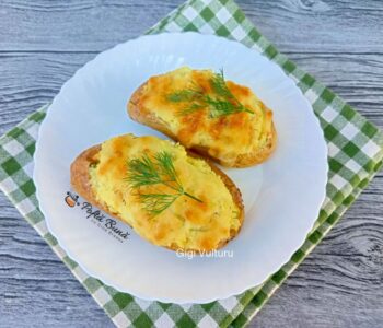 Index retete culinare cartofi cu mozzarella crema branza reteta gina bradea 1 350x300 - Index retete culinare