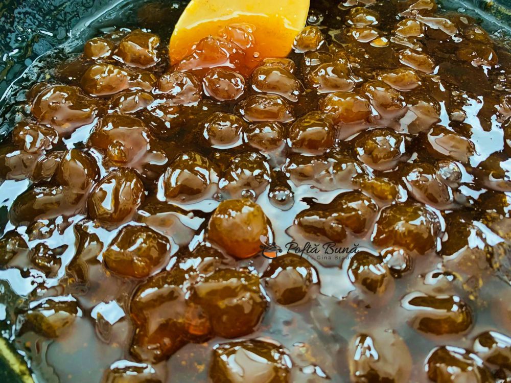 Dulceata de cirese amare dulceata cirese albe amare reteta gina bradea 1 - Dulceata de cirese amare