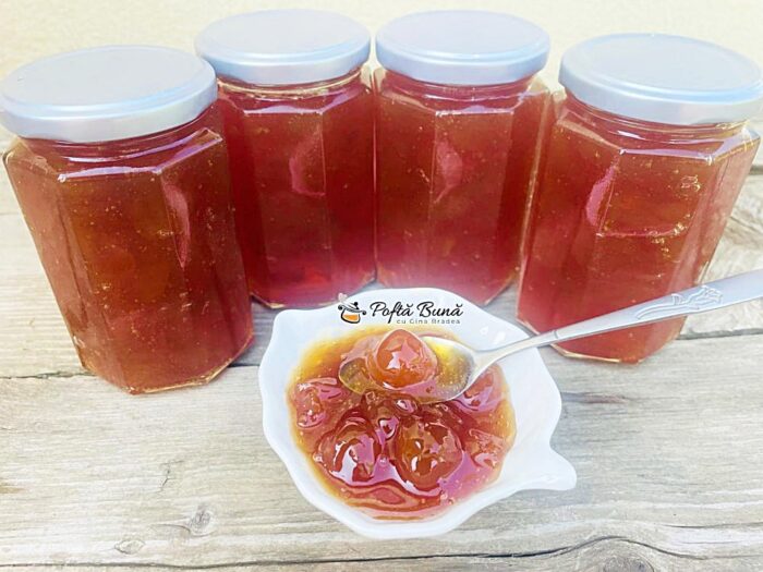 Dulceata de cirese amare dulceata de cirese amare reteta gina bradea 1 700x525 - Dulceata de cirese amare