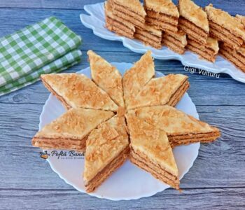 foi de napolitana cu crema de ciocolata gina bradea 1 350x300 - Index retete culinare