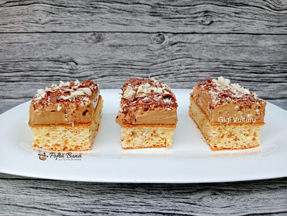 Prajitura cu alune si ness Prajitura cu alune si ness