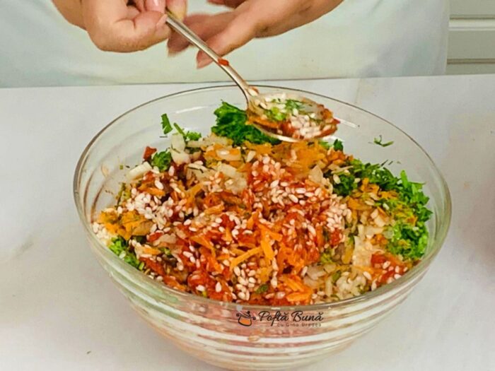 Ardei umpluti cu legume si carne