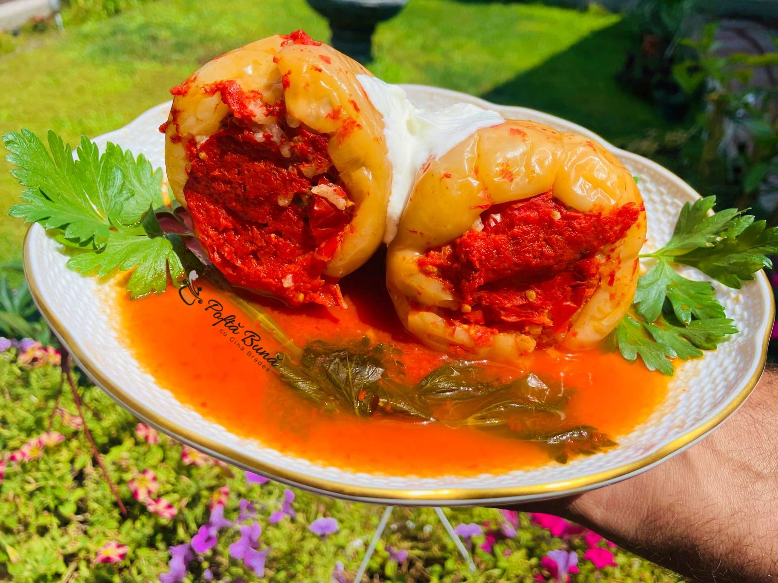 Ardei umpluti reteta dietetica, de vara ardei umpluti legume carne tocata reteta gina bradea 9 - Ardei umpluti reteta dietetica, de vara