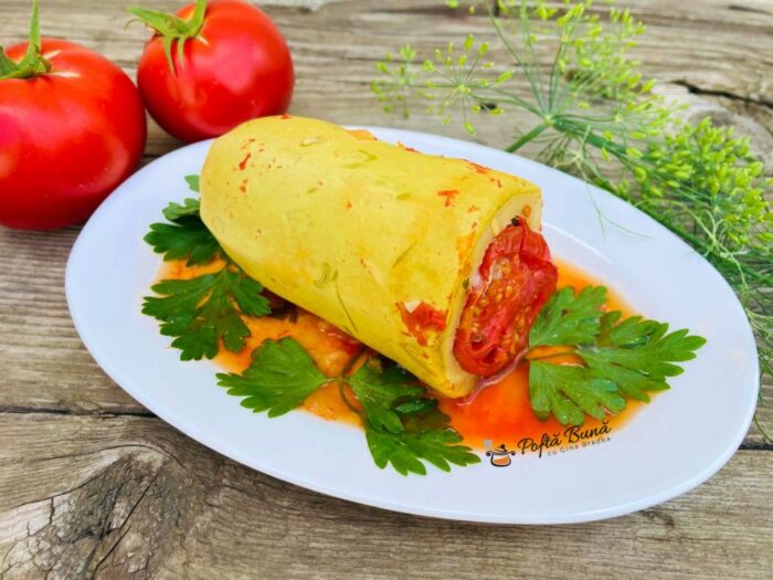 Salata de dovlecei copti cu usturoi si iaurt dovlecei umpluti carne legume reteta gina bradea 1 700x525 - Salata de dovlecei copti cu usturoi si iaurt