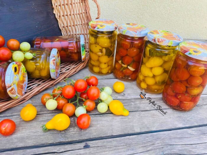 Rosii cherry in ulei Rosii cherry in ulei