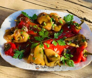salata de ardei copti reteta gina bradea 3 350x300 - Index retete culinare