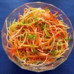 Salata de dovlecei cruzi cu morcov si ardei salata dovlecei cruzi ardei morcov reteta gina bradea 4 150x150 - Salata de dovlecei cruzi cu morcov si ardei