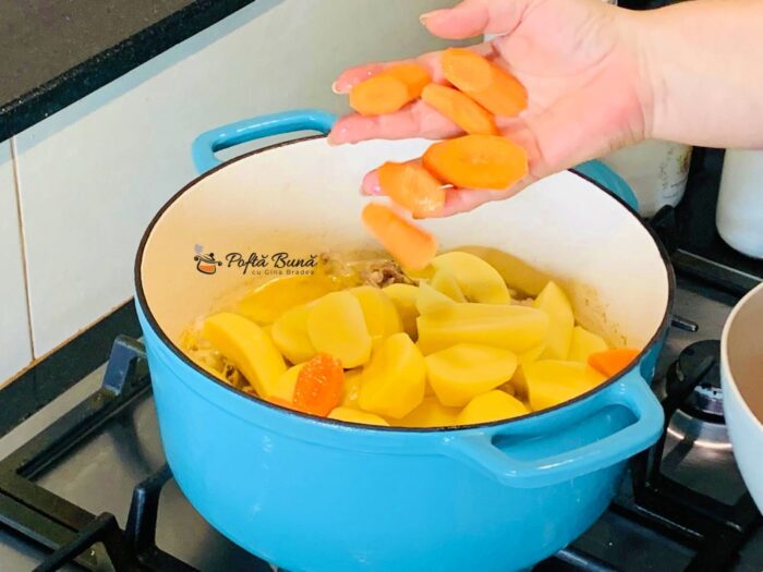 Ostropel alb de pui inabusit reteta moldoveneasca ostropel alb pui inabusit reteta moldoveneasca gina bradea 5 700x525 - Ostropel alb de pui inabusit reteta moldoveneasca