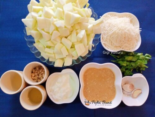 pasta dovlecei reteta gina bradea 4 500x377 - Pasta de dovlecei