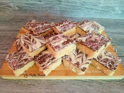 prajitura nuca cocos reteta gina bradea 1 500x377 - Prajitura Snickers cu alune, crema caramel si ciocolata