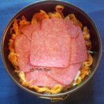 tarta flori dovlecei mozzarella salam reteta gina bradea 2 150x150 - Tarta din flori de dovlecei, mozzarella si salam