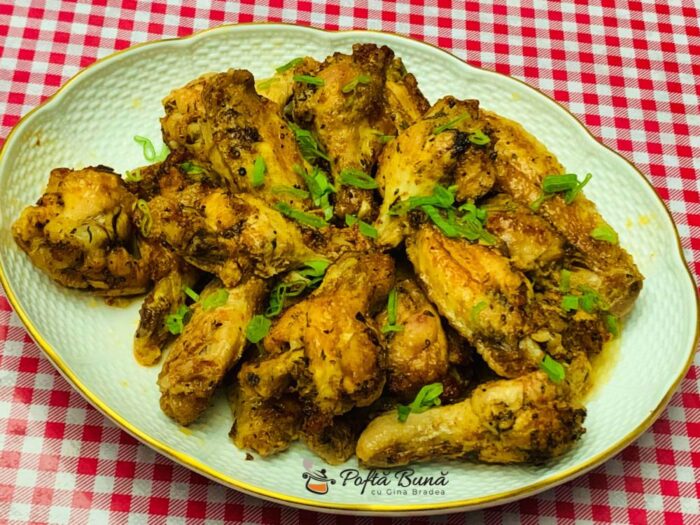 Aripioare de pui marinate in bere Aripioare de pui marinate in bere