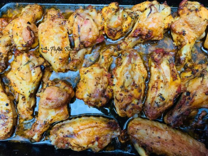 Aripioare de pui marinate in bere Aripioare de pui marinate in bere