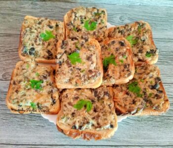 Index retete culinare bruschete cu ciuperci reteta gina bradea 3 350x300 - Index retete culinare