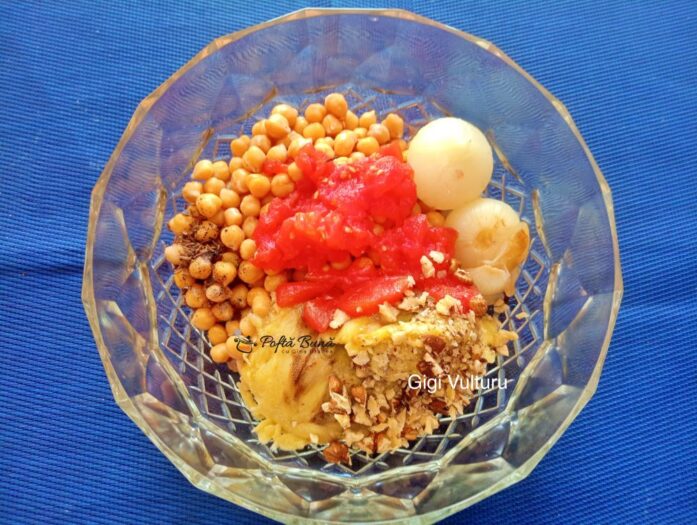 pasta naut vinete ceapa reteta gina bradea 3 697x525 - Pasta de naut cu vinete si ceapa