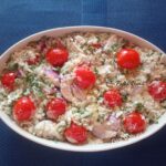 ceapa rosie cu rosii cherry capere reteta gina bradea 2 150x150 - Ceapa rosie cu rosii cherry si capere gratinate