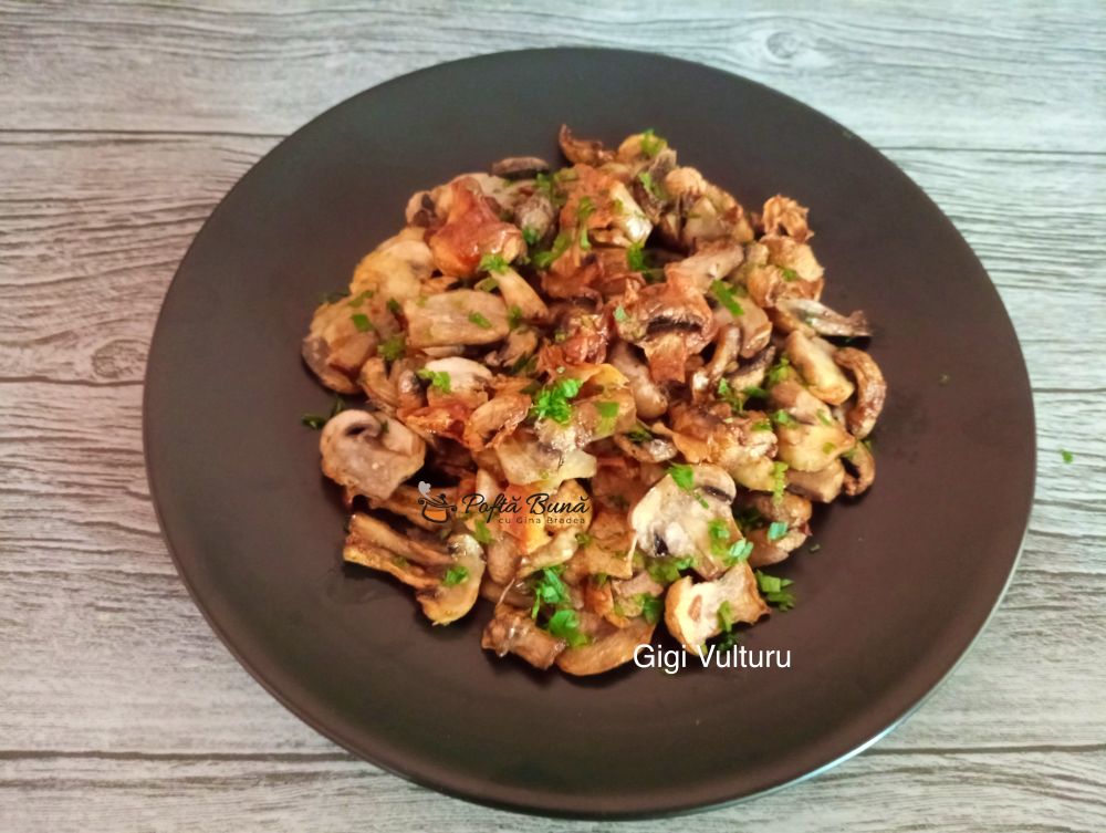 Ciuperci la air fryer Ciuperci la air fryer