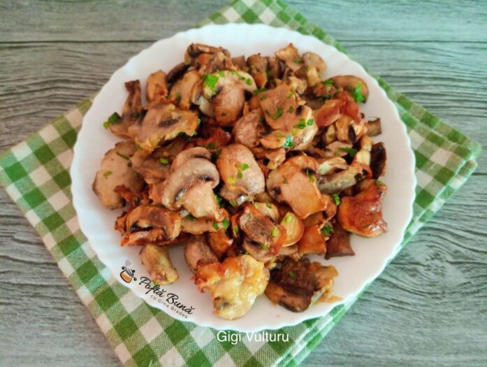 Ciuperci la air fryer Ciuperci la air fryer