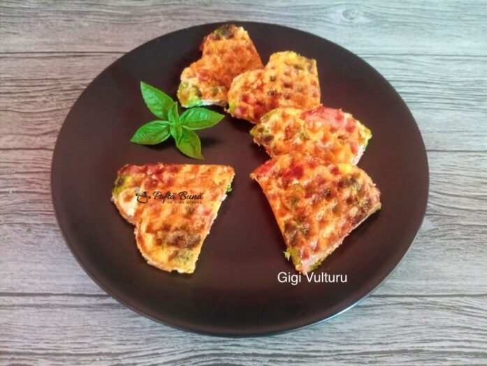 Omleta in aparatul de vafe omleta aparat vafe reteta gina bradea 2 697x525 - Omleta in aparatul de vafe