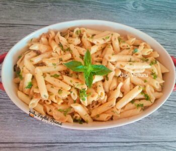 Index retete culinare paste sos ceapa caramelizate reteta gina bradea 1 350x300 - Index retete culinare