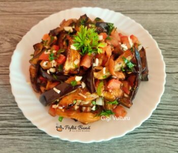 salata vinete usturoi rosii reteta gina bradea 2 350x300 - Index retete culinare