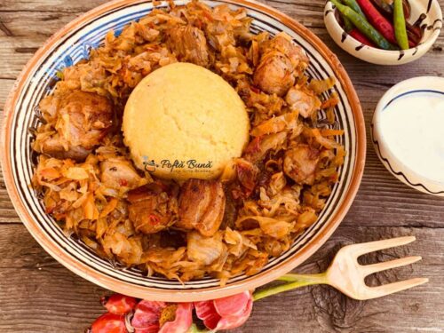 varza calita dulce carne afumatura reteta gina bradea 4 500x375 - Varza cu carne tocata la cuptor