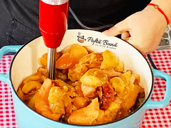 Marmelada din gutui, mere si pere fara zahar