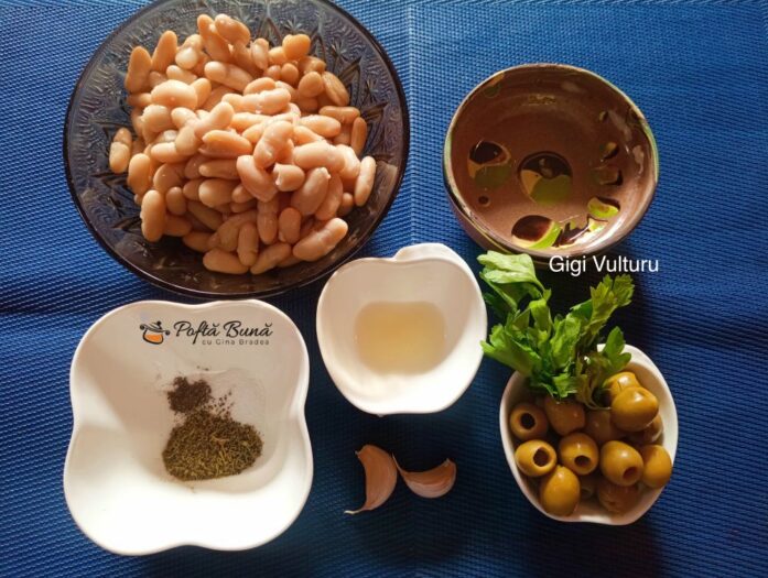 Pasta de fasole cu masline verzi pasta fasole masline verzi reteta gina bradea 3 697x525 - Pasta de fasole cu masline verzi
