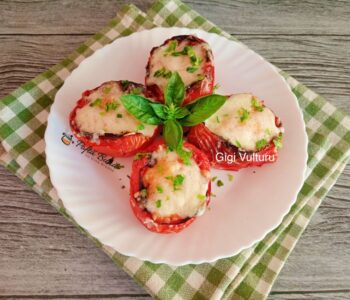 Index retete culinare rosii oua mozzarella air fryer gina bradea 1 350x300 - Index retete culinare