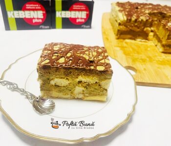 Tiramisu Dubai cu fistic si ciocolata Tiramisu Dubai cu fistic si ciocolata