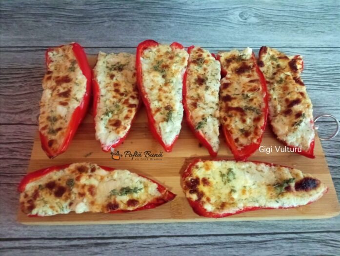 Ardei capia umpluti cu branza Ardei capia umpluti cu branza