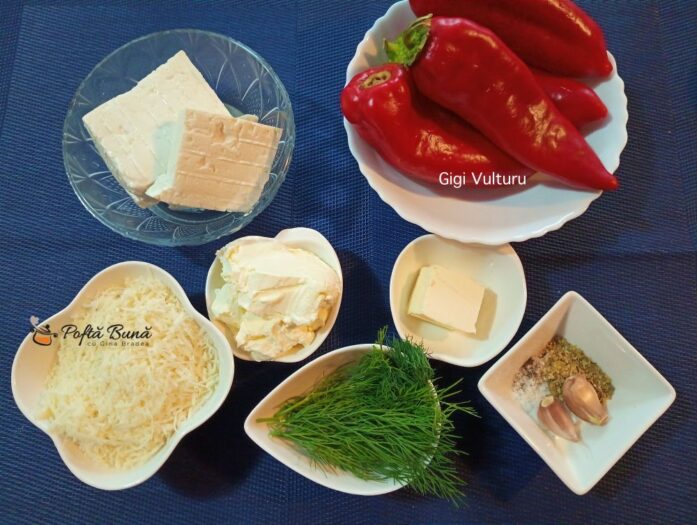 Ardei capia umpluti cu branza ardei capia umpluti branza reteta gina bradea 5 697x525 - Ardei capia umpluti cu branza